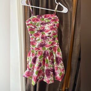 Wild Fable, Pink Floral girls Dress, Size XXS